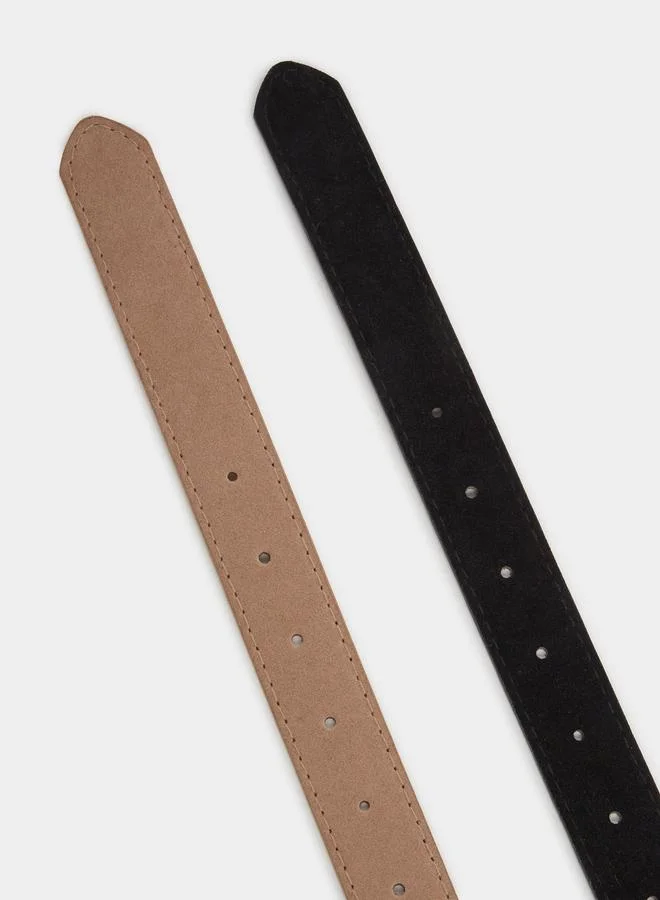 Styli Pack of 2 - Skinny Belt
